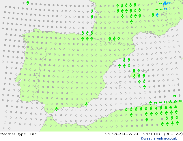 Modellwetter GFS Sa 28.09.2024 12 UTC