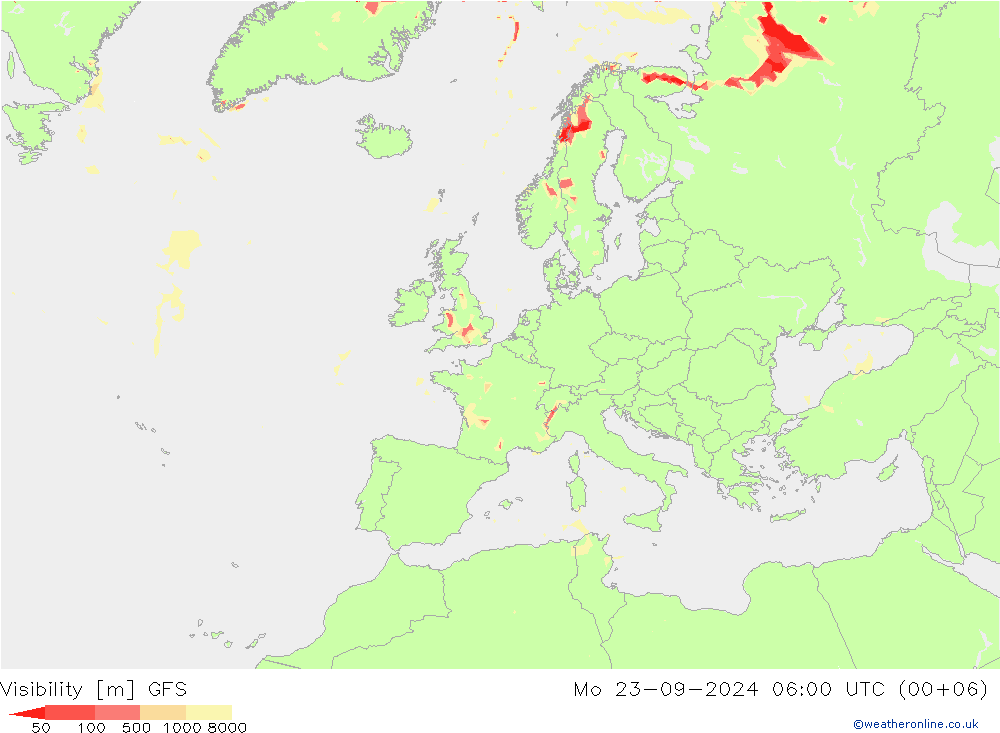 visibilidade GFS Seg 23.09.2024 06 UTC