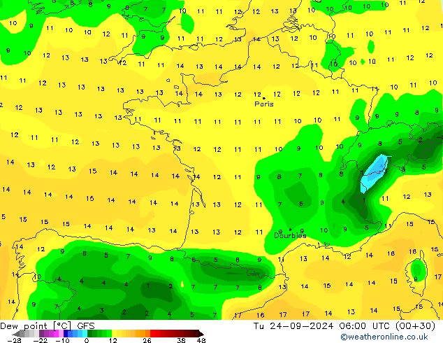   GFS  24.09.2024 06 UTC