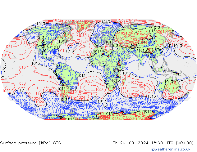 GFS: Th 26.09.2024 18 UTC