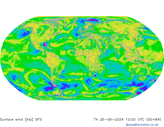 Prec 6h/Wind 10m/950 GFS Qui 26.09.2024 12 UTC