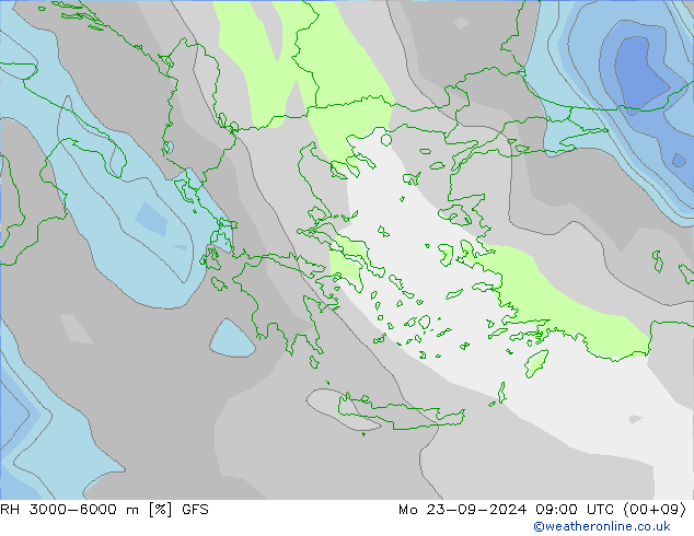 RV 3000-6000 m GFS ma 23.09.2024 09 UTC