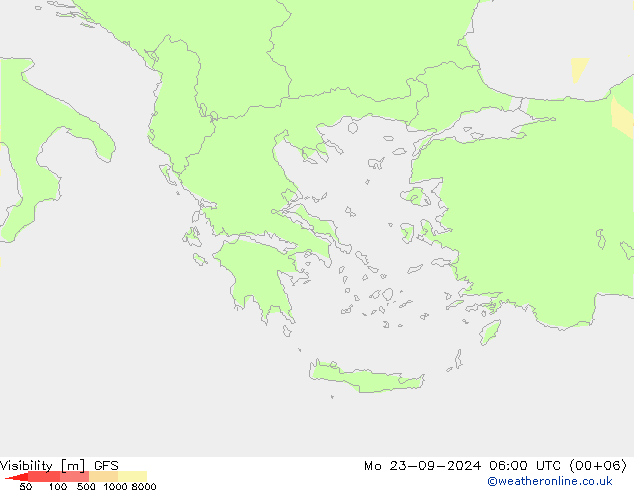 видимость GFS пн 23.09.2024 06 UTC