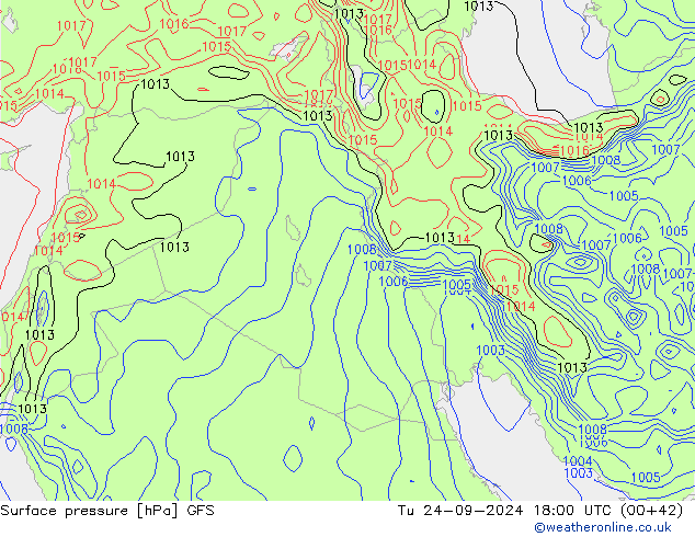 GFS: Sa 24.09.2024 18 UTC