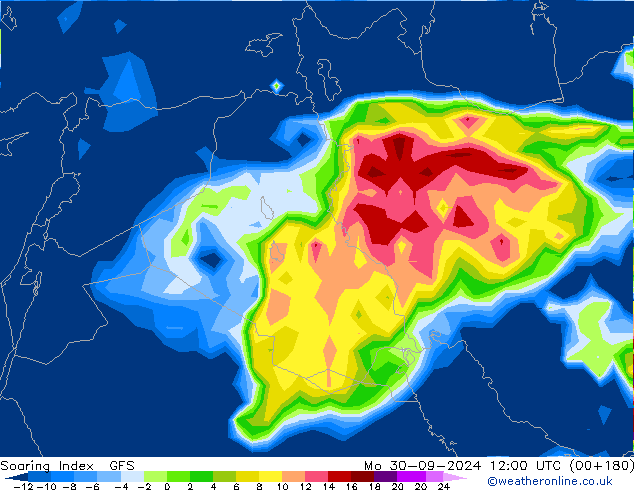 Soaring Index GFS septembre 2024