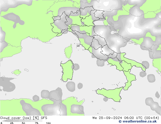  () GFS  25.09.2024 06 UTC