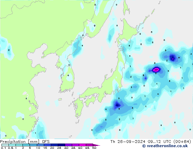 GFS: Čt 26.09.2024 12 UTC