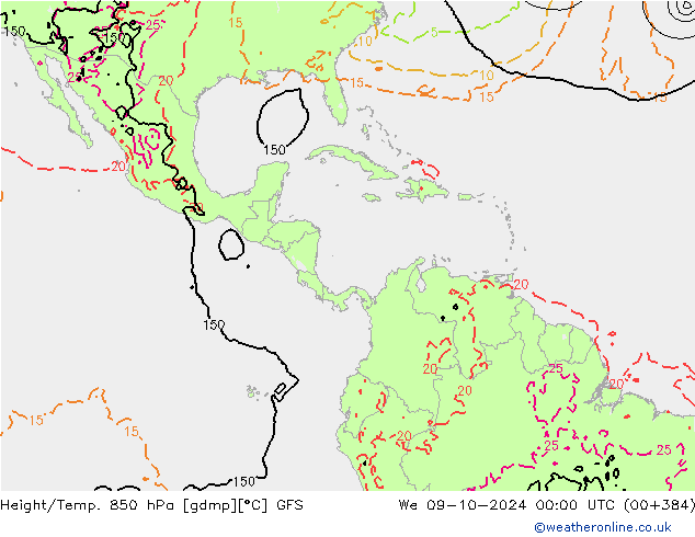 GFS: We 09.10.2024 00 UTC