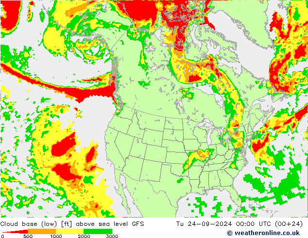 Cloud base (low) GFS mar 24.09.2024 00 UTC