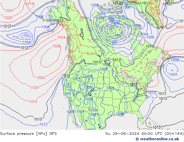 GFS: Su 29.09.2024 00 UTC