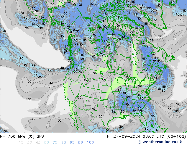 700 hPa Nispi Nem GFS Cu 27.09.2024 06 UTC