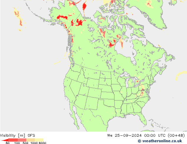 visibilidade GFS Setembro 2024