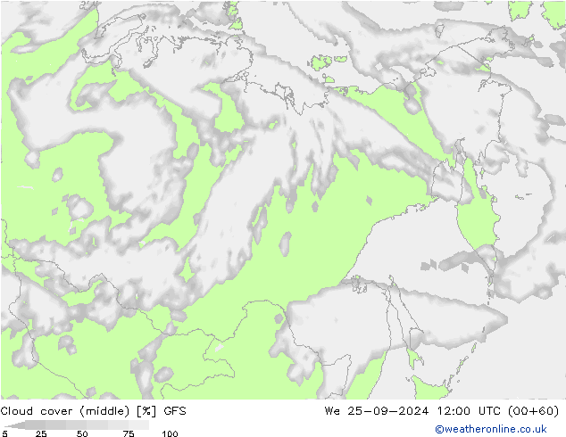  () GFS  25.09.2024 12 UTC