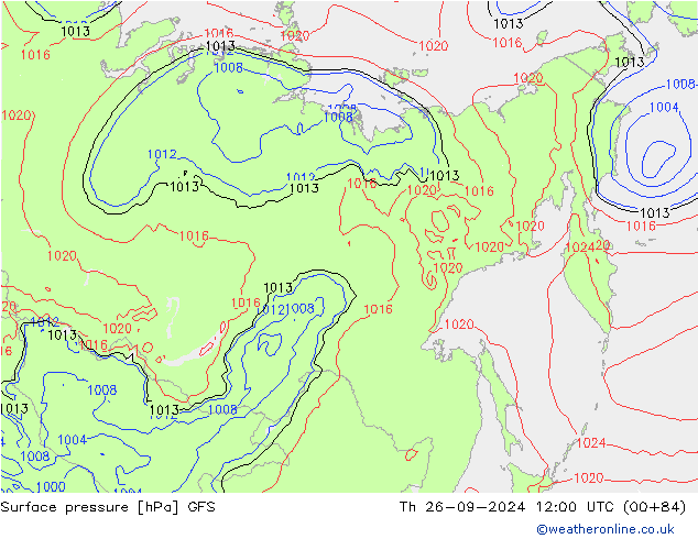 GFS: jeu 26.09.2024 12 UTC