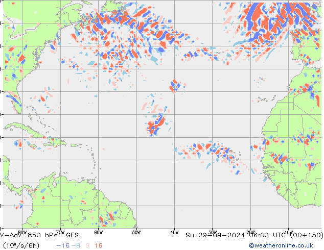 V-Adv. 850 hPa GFS Su 29.09.2024 06 UTC