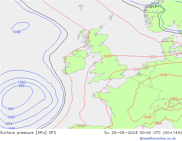 GFS: dom 29.09.2024 00 UTC