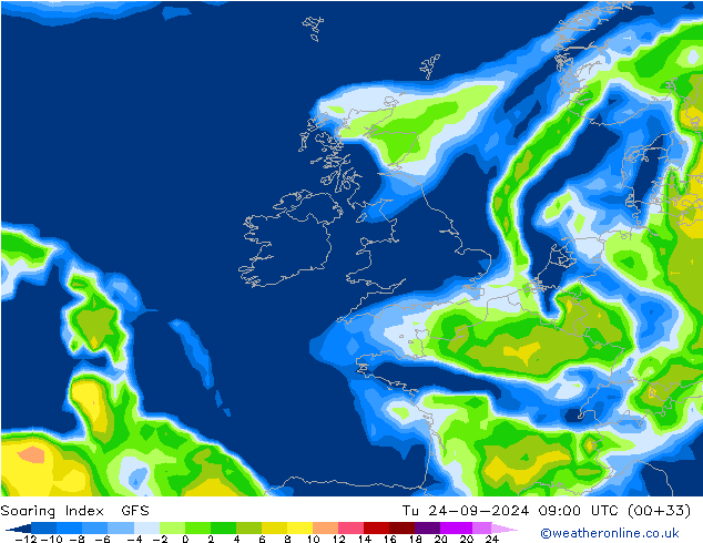 Soaring Index GFS mar 24.09.2024 09 UTC