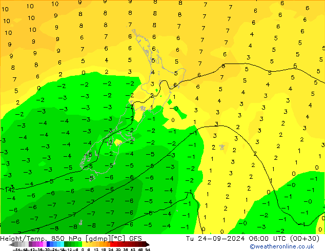 GFS: вт 24.09.2024 06 UTC