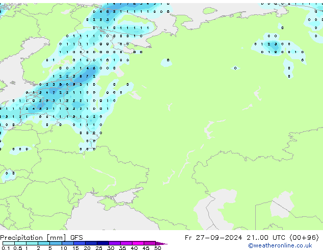 GFS: Cu 27.09.2024 00 UTC