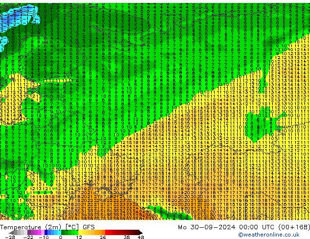 GFS: пн 30.09.2024 00 UTC