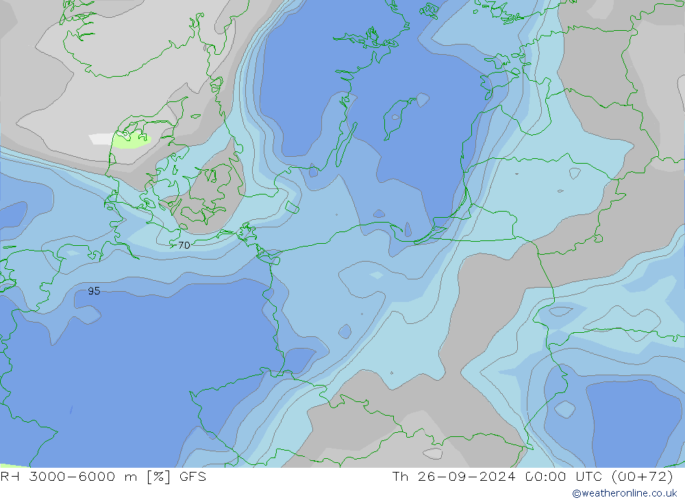 3000-6000 m Nispi Nem GFS Per 26.09.2024 00 UTC