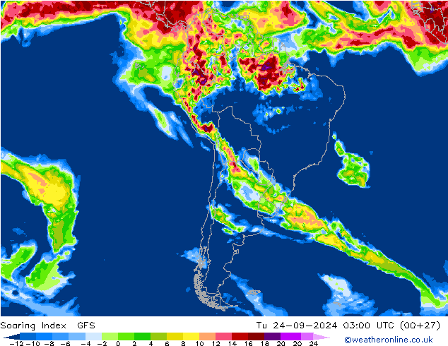 Soaring Index GFS Di 24.09.2024 03 UTC