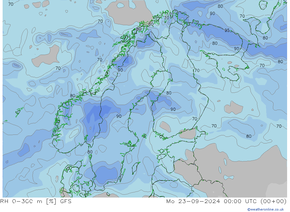 RH 0-300 m GFS Setembro 2024