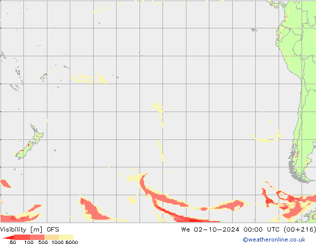 видимость GFS ср 02.10.2024 00 UTC