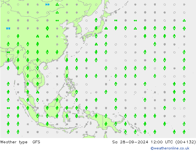 Weermodel GFS za 28.09.2024 12 UTC