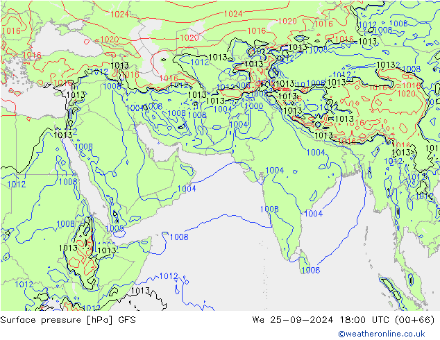 GFS: ср 25.09.2024 18 UTC