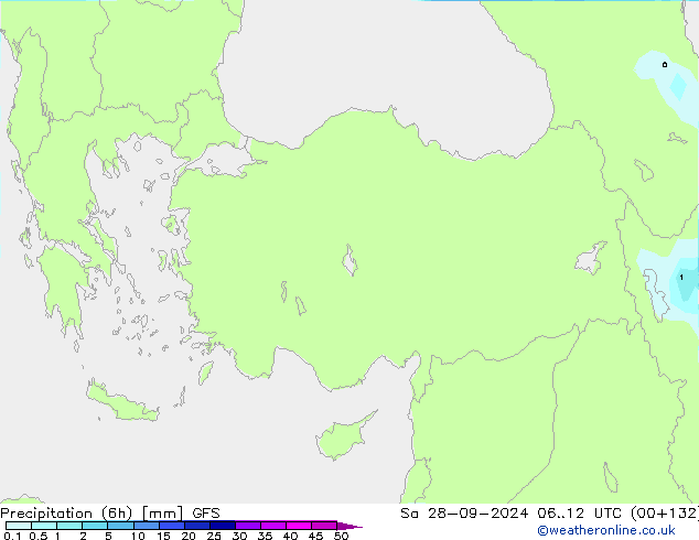 Z500/Rain (+SLP)/Z850 GFS Sa 28.09.2024 12 UTC