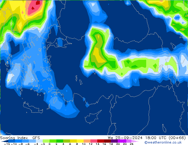 Soaring Index GFS We 25.09.2024 18 UTC