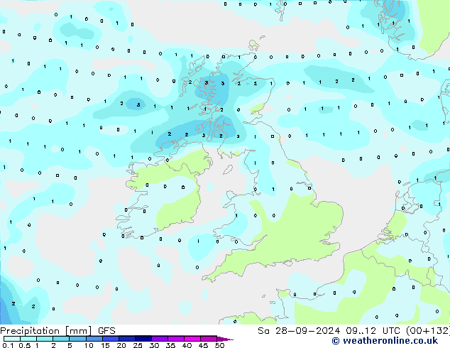 GFS: za 28.09.2024 12 UTC