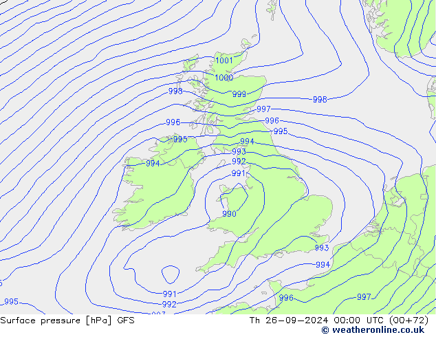 GFS: Per 26.09.2024 00 UTC