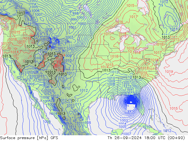 GFS: jeu 26.09.2024 18 UTC