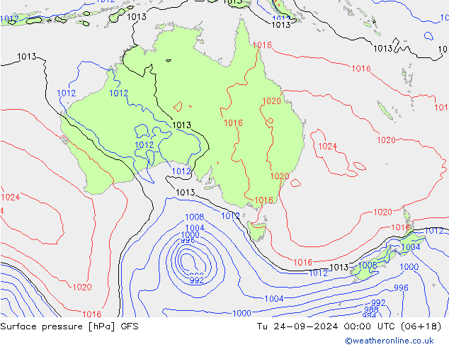 GFS: вт 24.09.2024 00 UTC