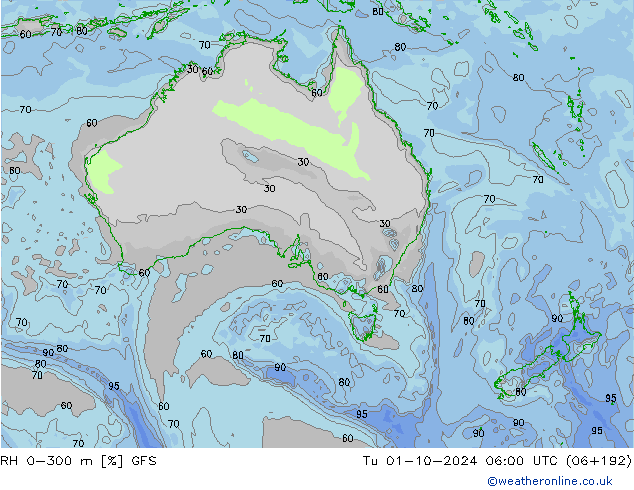 0-300 m Nispi Nem GFS Sa 01.10.2024 06 UTC