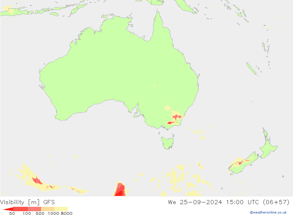 Zicht GFS wo 25.09.2024 15 UTC