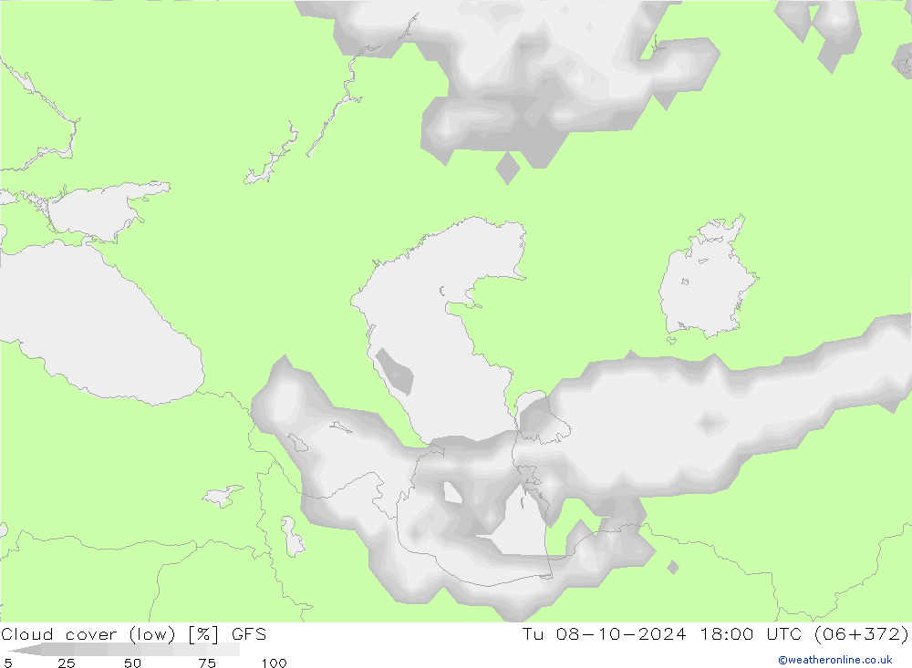  () GFS  08.10.2024 18 UTC