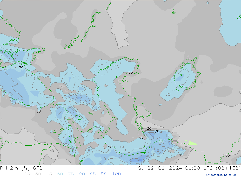 RH 2m GFS Su 29.09.2024 00 UTC