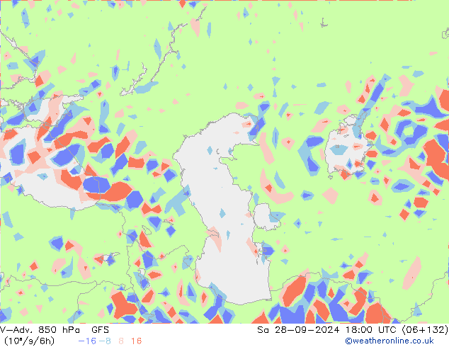 V-Adv. 850 hPa GFS so. 28.09.2024 18 UTC