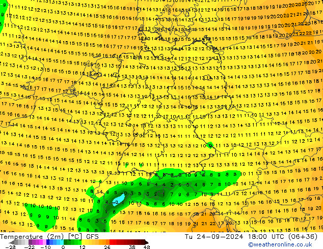 GFS: вт 24.09.2024 18 UTC