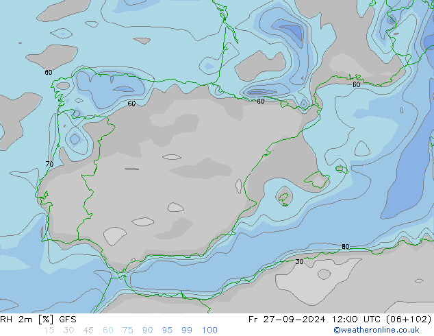 2m Nispi Nem GFS Cu 27.09.2024 12 UTC