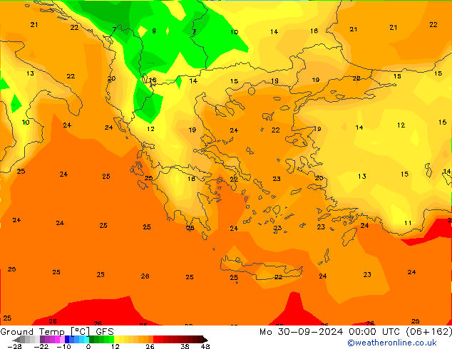 temp. mín./solo GFS Seg 30.09.2024 00 UTC