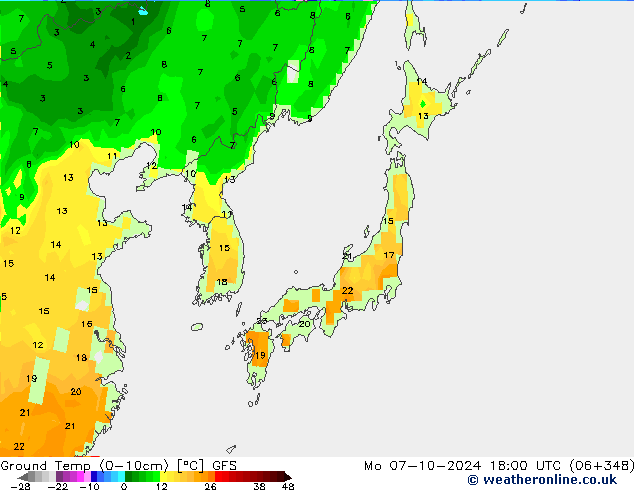   GFS  07.10.2024 18 UTC