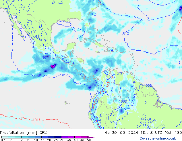 GFS: пн 30.09.2024 18 UTC