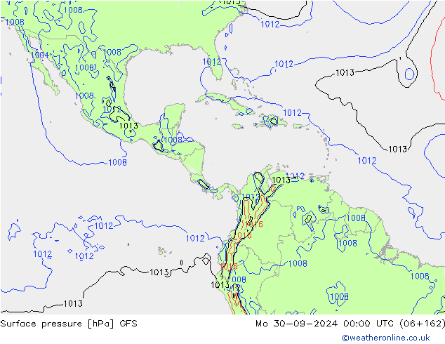 GFS: Seg 30.09.2024 00 UTC