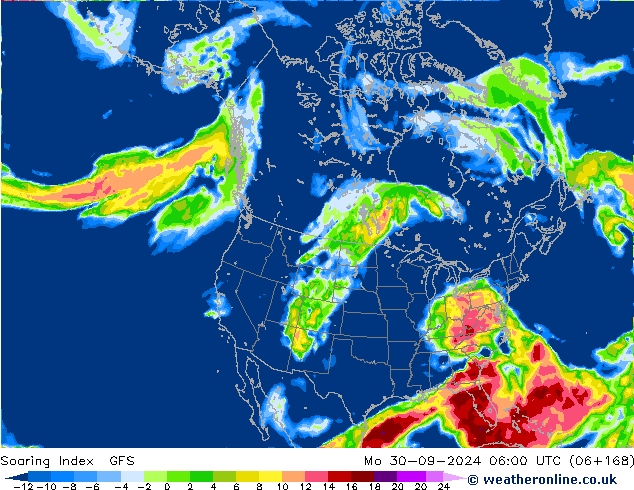 Soaring Index GFS Mo 30.09.2024 06 UTC