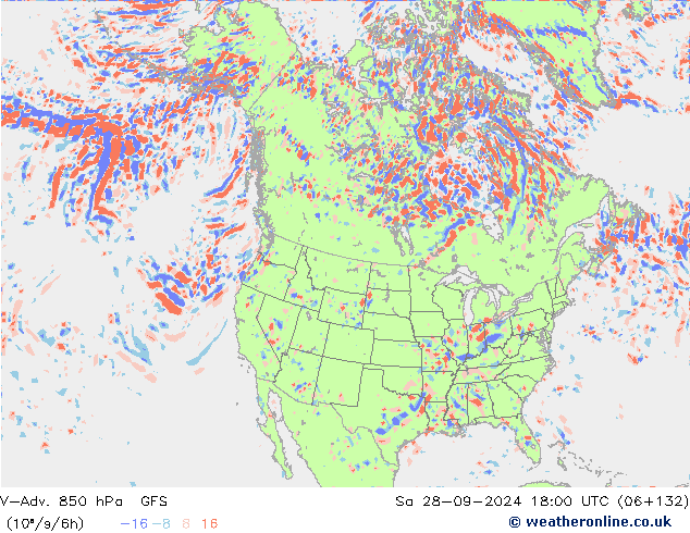 V-Adv. 850 hPa GFS September 2024