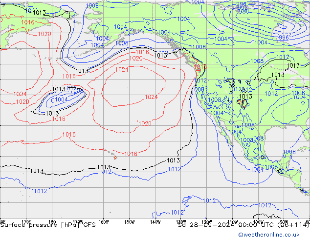 GFS: za 28.09.2024 00 UTC